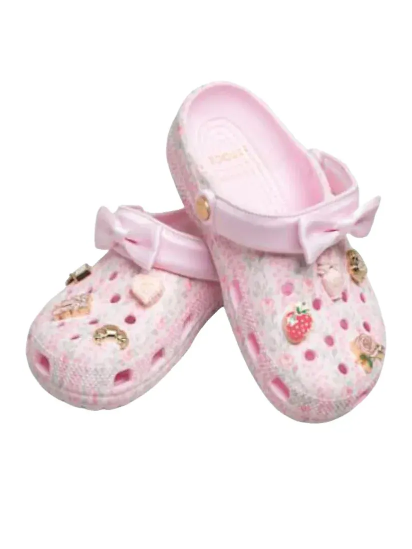 Сабо Crocs Classic Clog Love Shack Fancy 'Pink Milk' 212706-6ZW — изображение 2 из 4, розовый
