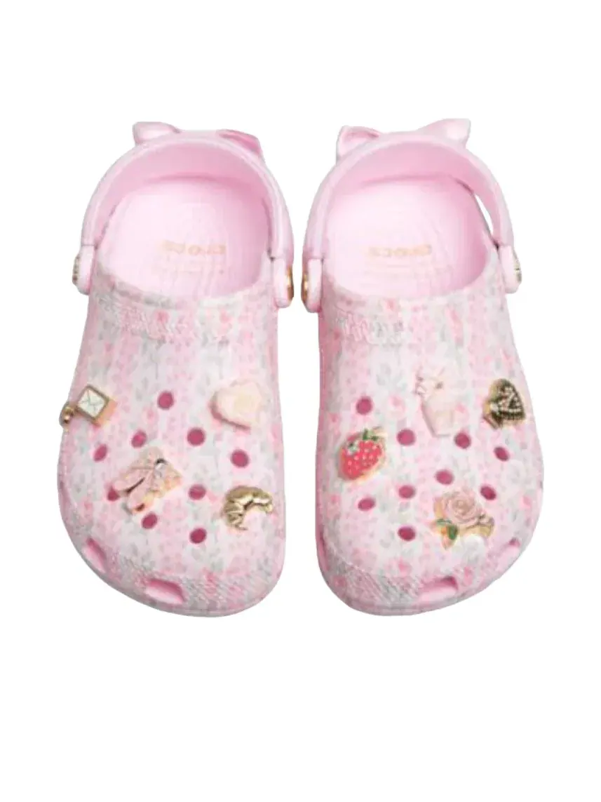 Сабо Crocs Classic Clog Love Shack Fancy 'Pink Milk' 212706-6ZW — изображение 3 из 4, розовый