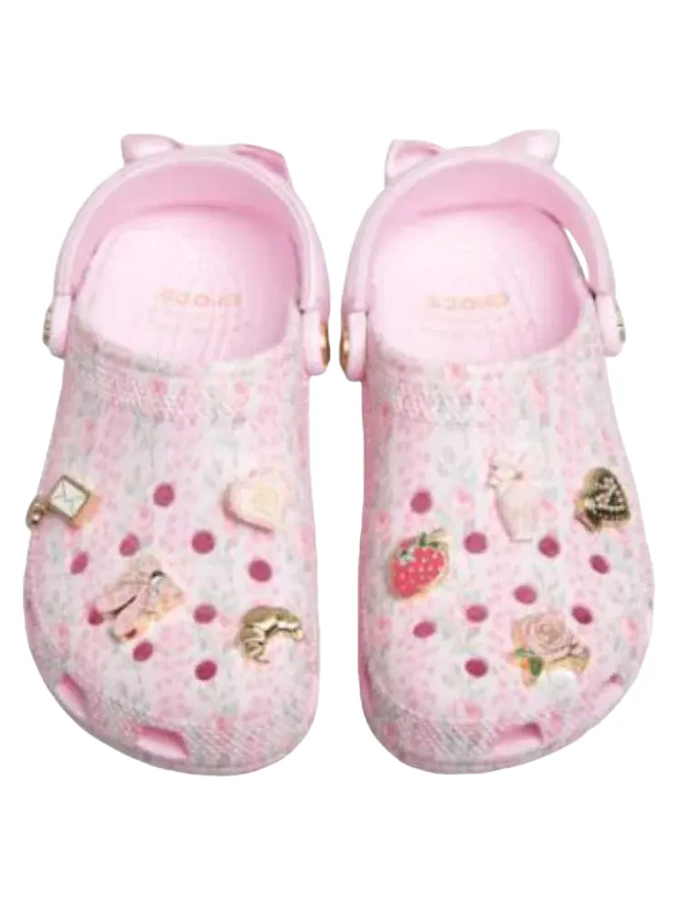 Сабо Crocs Classic Clog Love Shack Fancy 'Pink Milk' 212706-6ZW — изображение 4 из 4, розовый