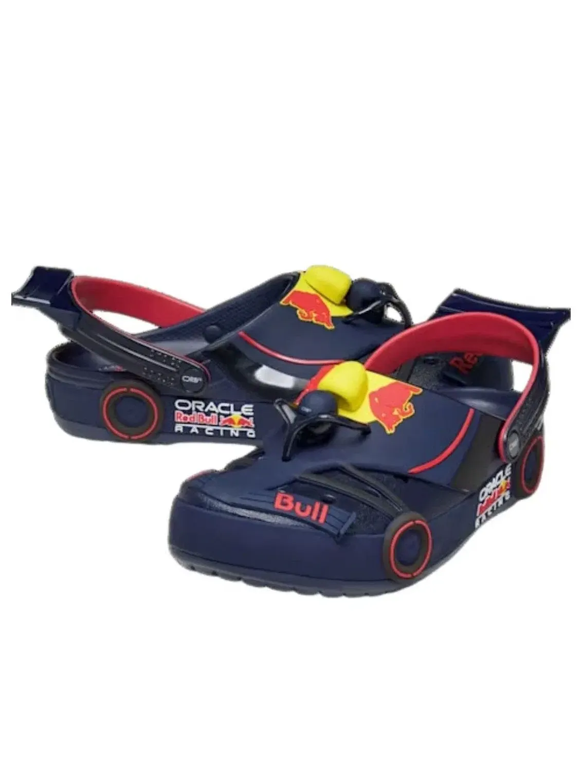 Мужские сандалии-клоги с закрытым носком Crocband Clog Navy Blue Crocs — изображение 2 из 5, темно-синий