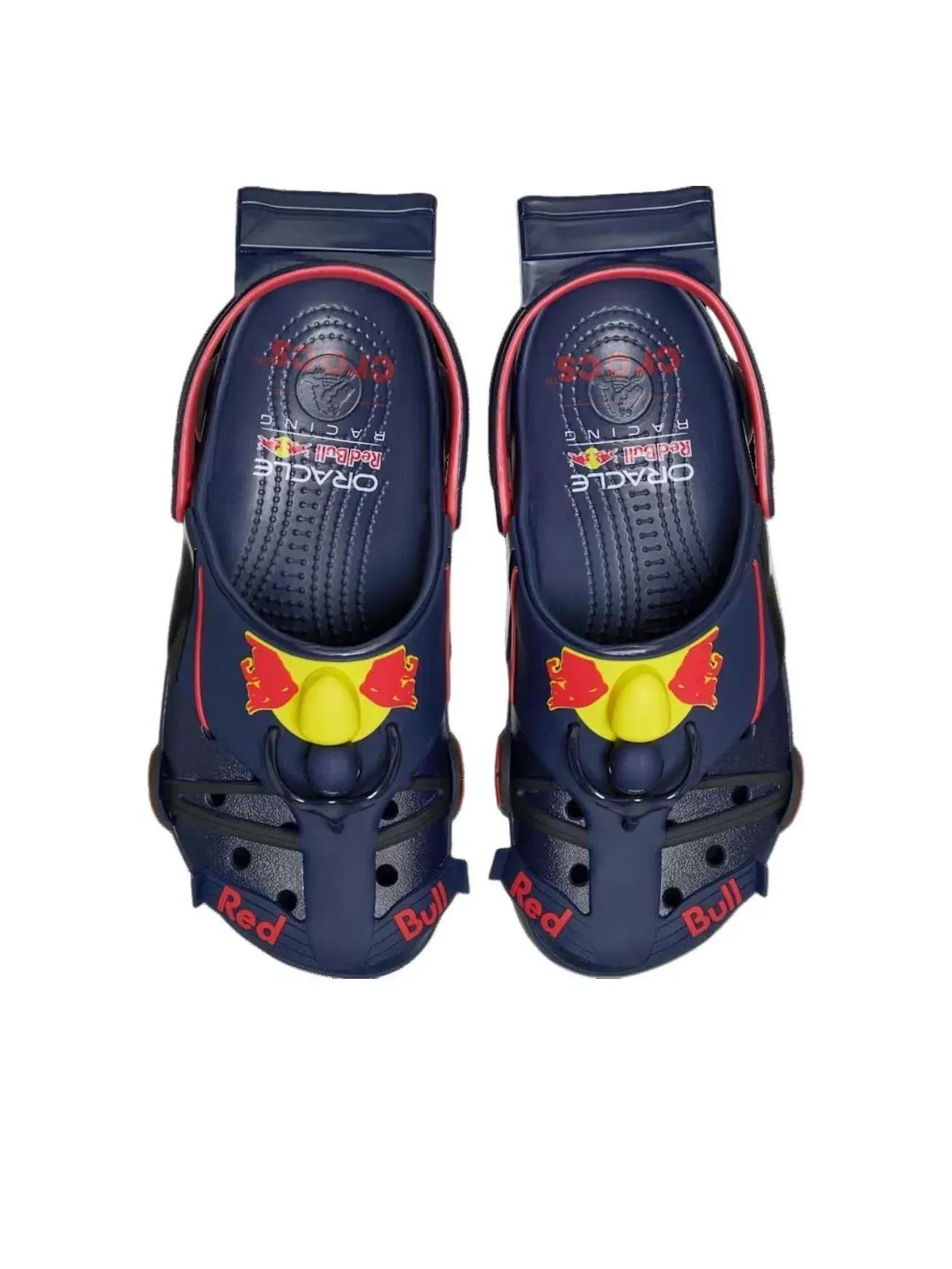 Мужские сандалии-клоги с закрытым носком Crocband Clog Navy Blue Crocs — изображение 4 из 5, темно-синий