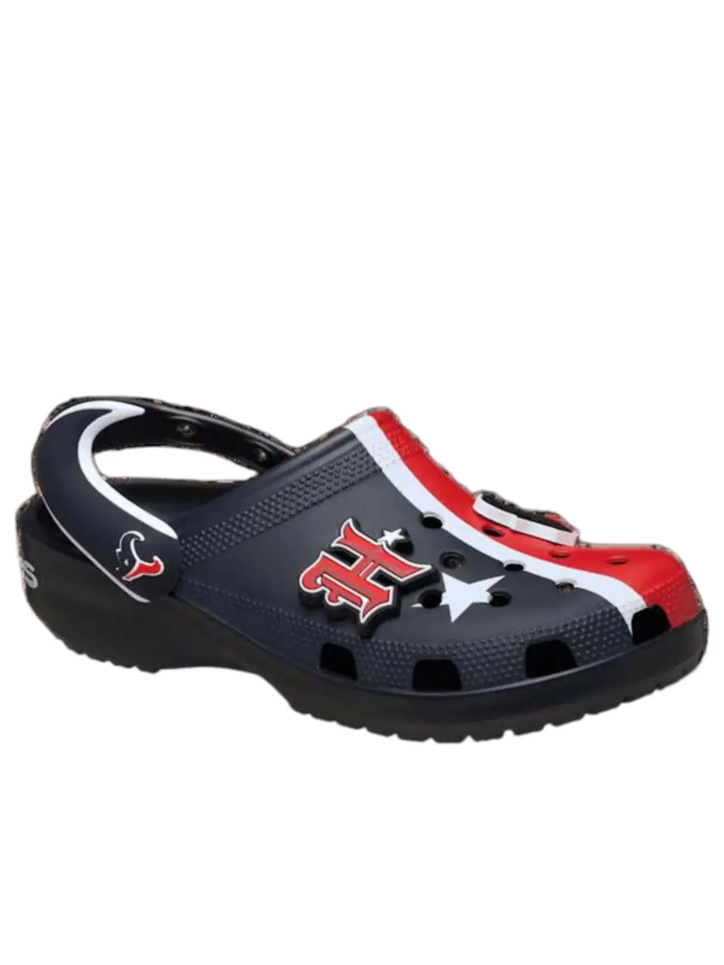 Сабо Crocs x NFL Classic Clog 'Houston Texans' — изображение 4 из 5, черный