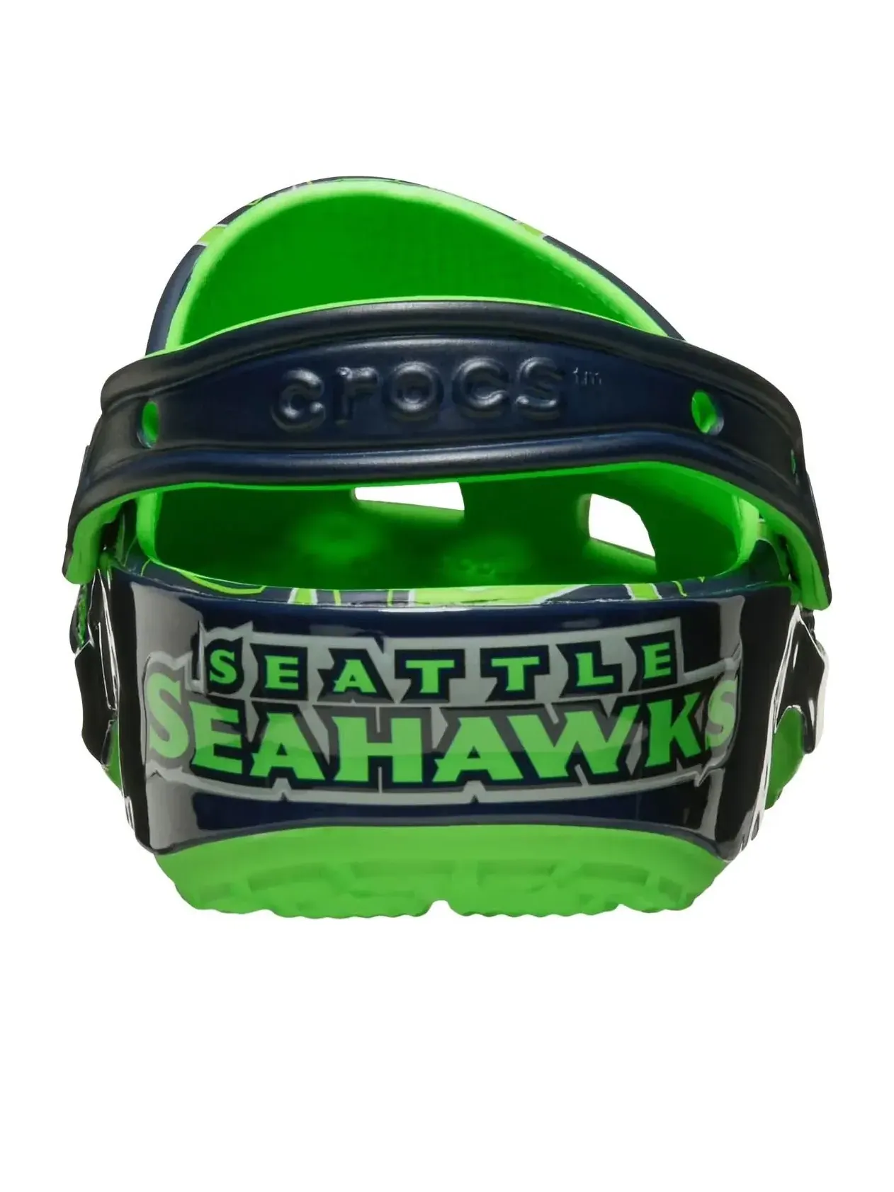 Сабо Crocs x NFL Classic Clog 'Seattle Seahawks' — изображение 3 из 5, зеленый