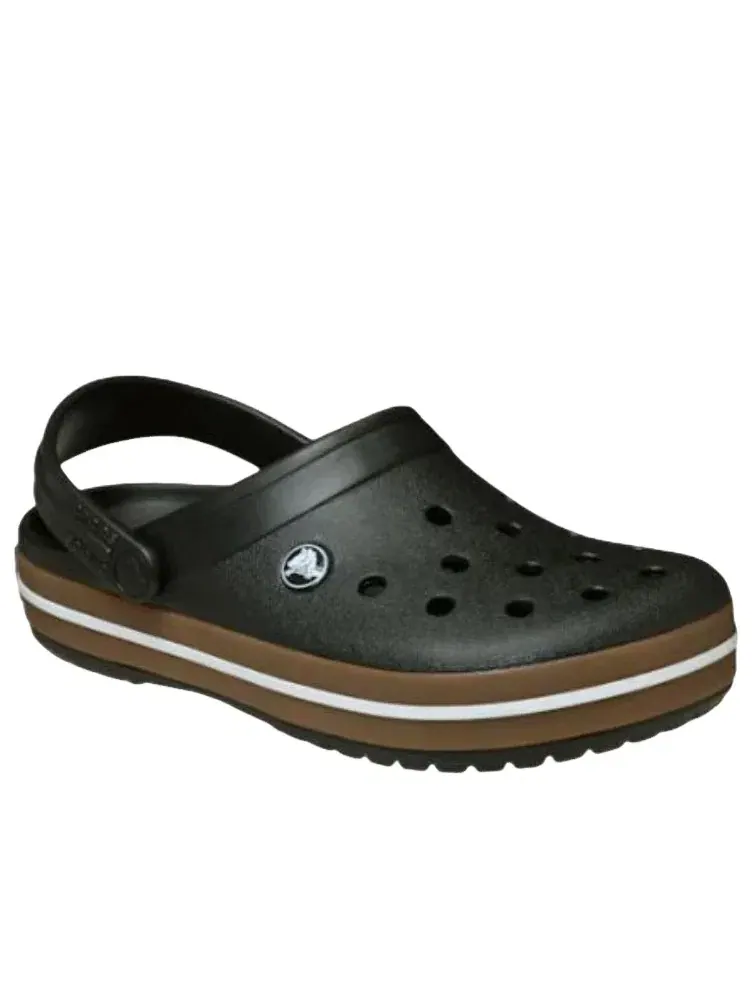 Мужские сандалии с закрытым мысом модель Crocband Clog Crocs — изображение 2 из 6, черный