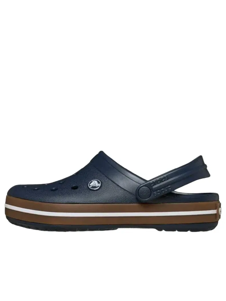 Мужские сандалии с закрытым носком Crocband Clog Crocs — изображение 1 из 6, синий