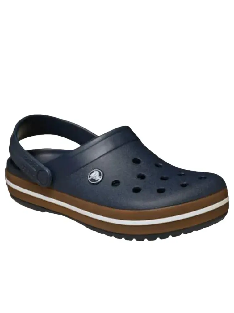 Мужские сандалии с закрытым носком Crocband Clog Crocs — изображение 2 из 6, синий