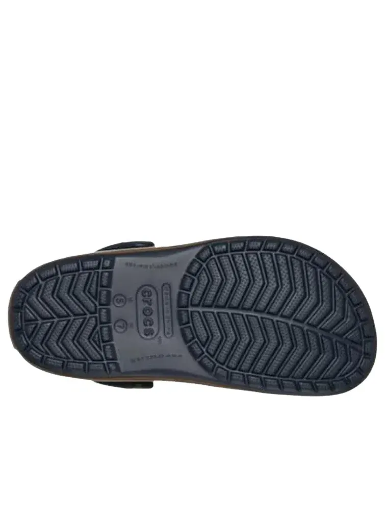 Мужские сандалии с закрытым носком Crocband Clog Crocs — изображение 6 из 6, синий