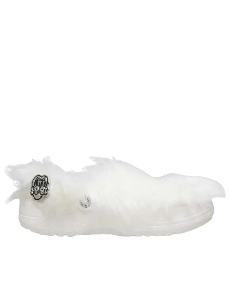 Мужские сандалии закрытые с верхом из резины модель Crafted Clog Chito Crocs — изображение 2 из 6, белый