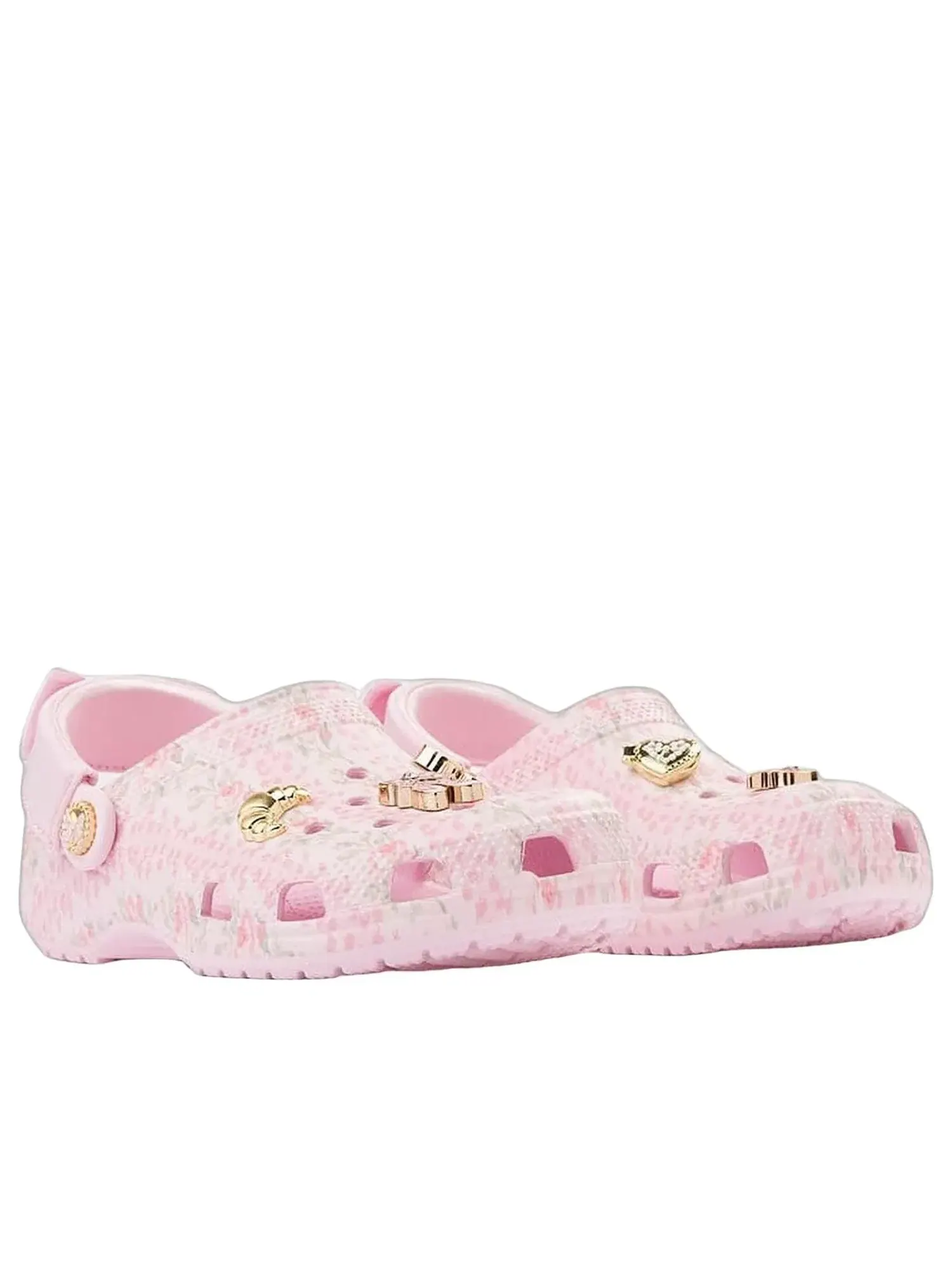 Сандалии Crocs Classic Clog LoveShackFancy 'Pink Milk' 212786-6ZW — изображение 2 из 4, розовый