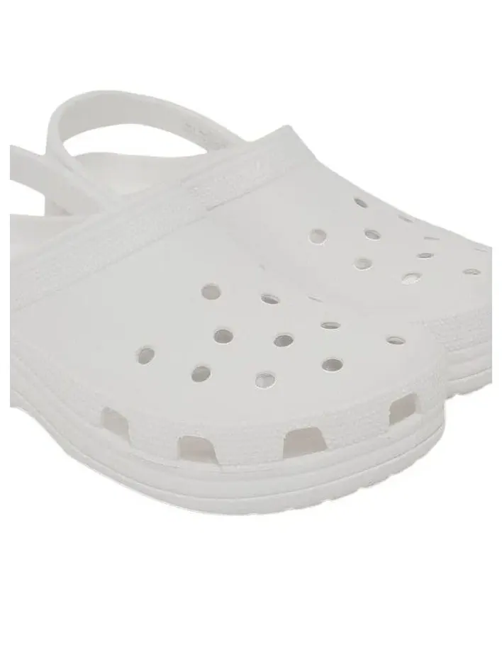 Мужские сандалии-клоги с закрытым мысом Classic Clog EXP Crocs — изображение 6 из 7, белый