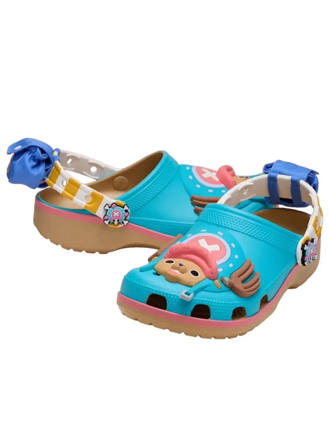 Сабо Crocs x One Piece Classic Clog 'Tony Tony Chopper' — изображение 2 из 5, синий