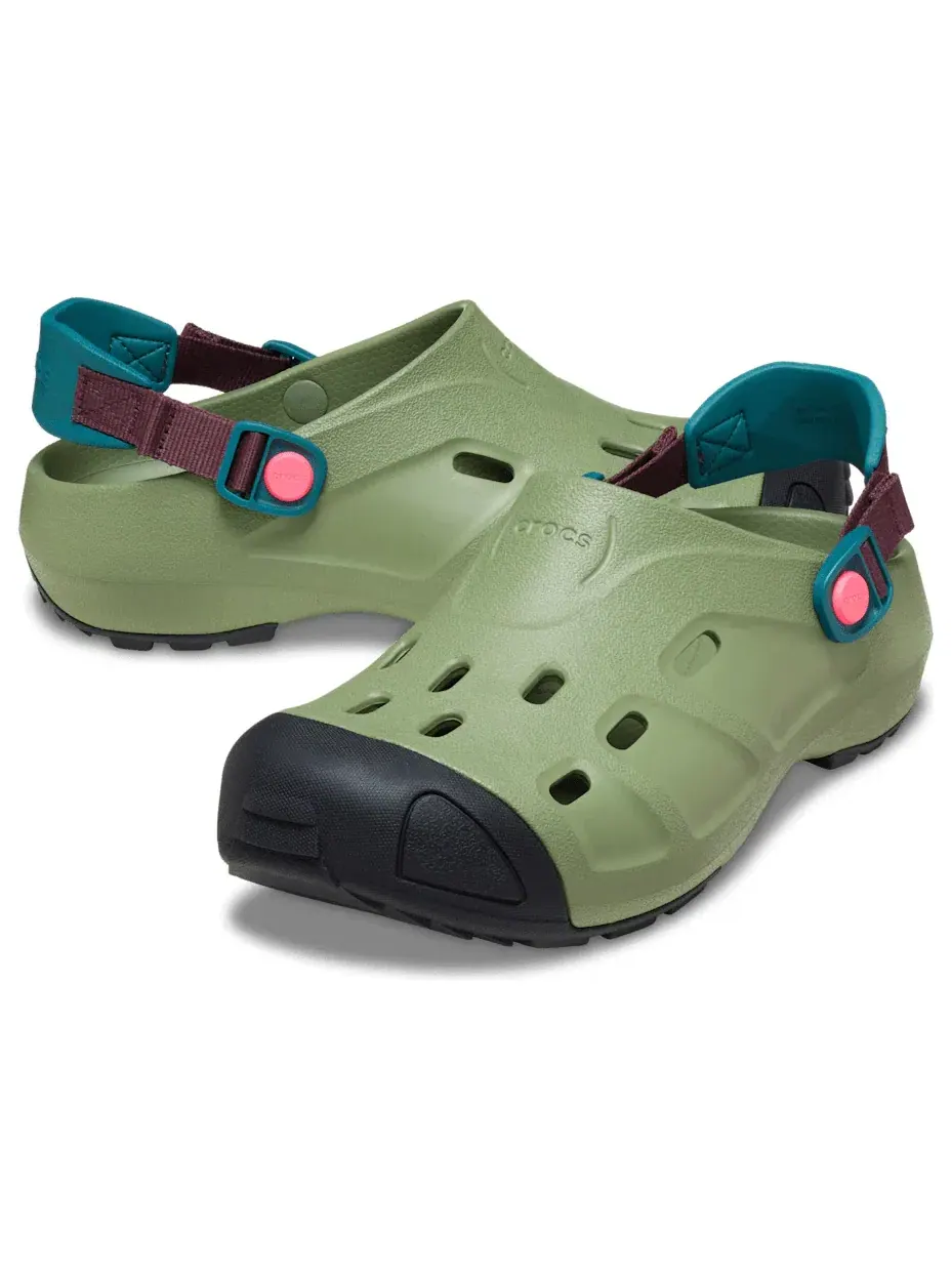 Сабо Crocs Quick Trail Clog 'Cargo Multi' 212809-2DA — изображение 5 из 6, зеленый