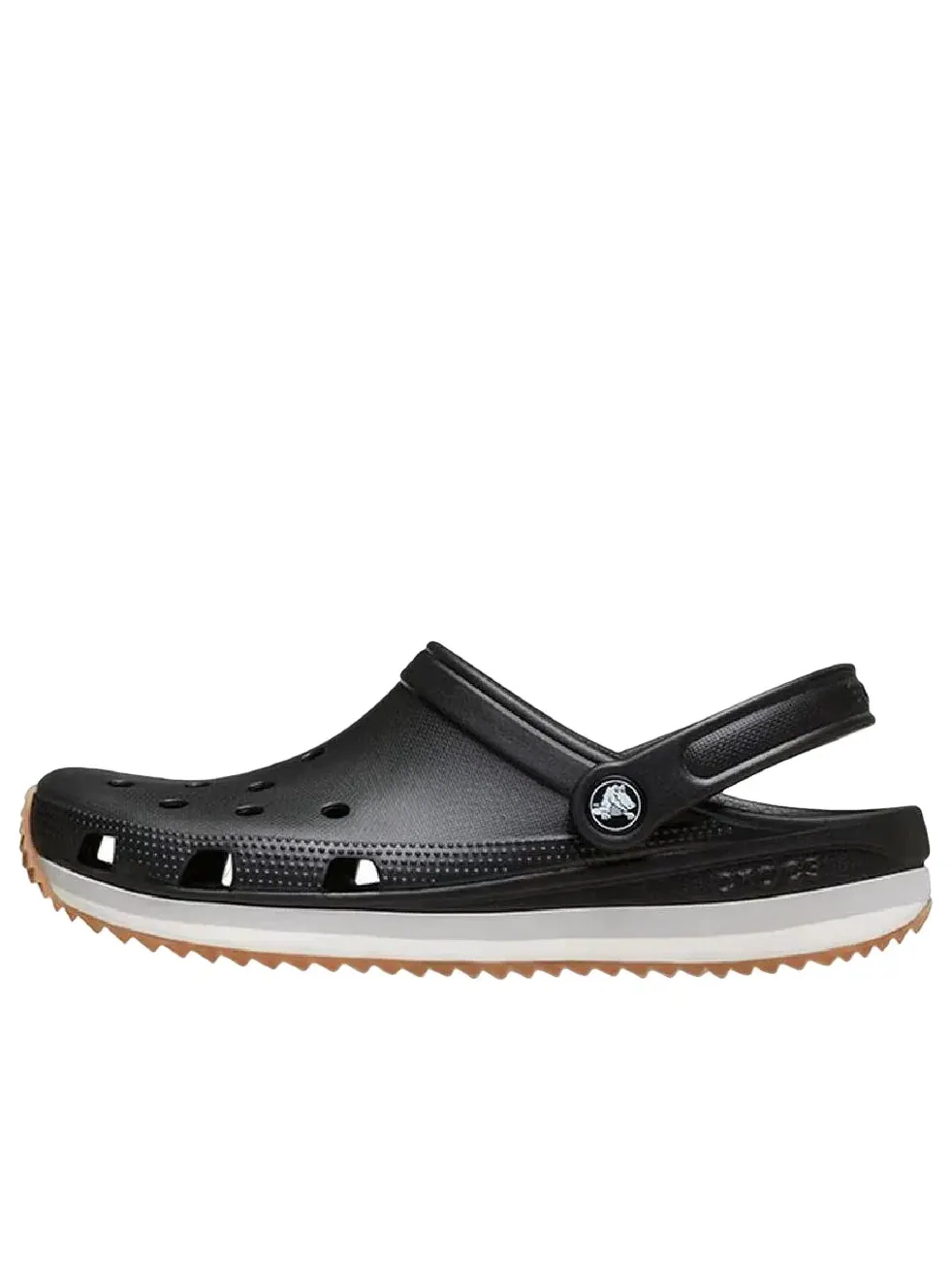 Мужские сандалии с закрытым носом Crocband Clog Crocs — изображение 1 из 6, черный