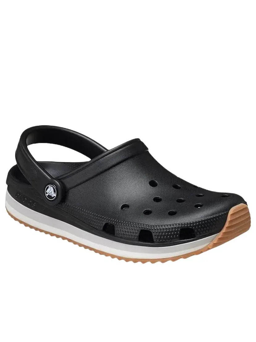 Мужские сандалии с закрытым носом Crocband Clog Crocs — изображение 2 из 6, черный