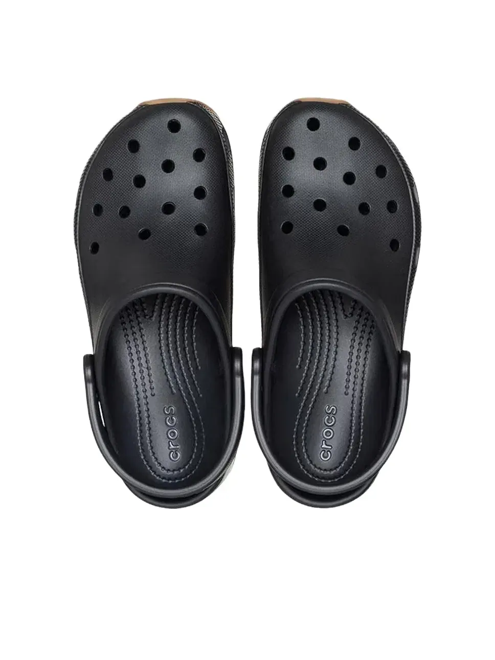 Мужские сандалии с закрытым носом Crocband Clog Crocs — изображение 4 из 6, черный