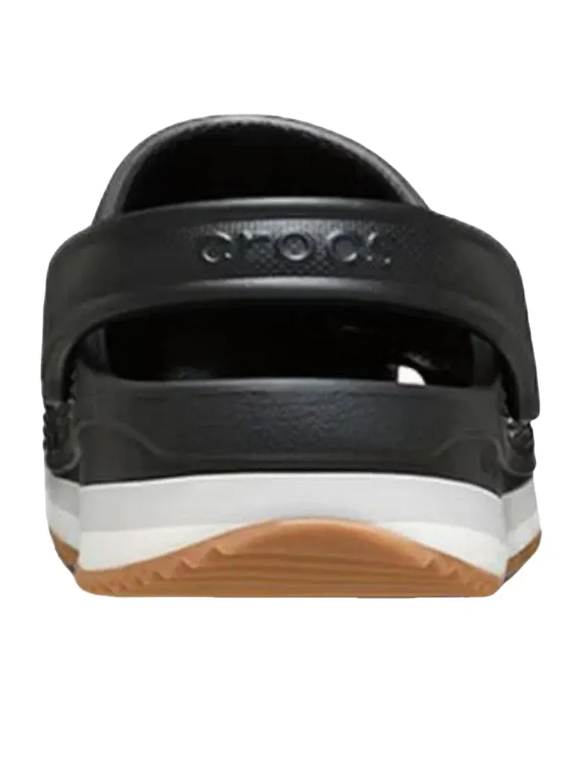 Мужские сандалии с закрытым носом Crocband Clog Crocs — изображение 5 из 6, черный