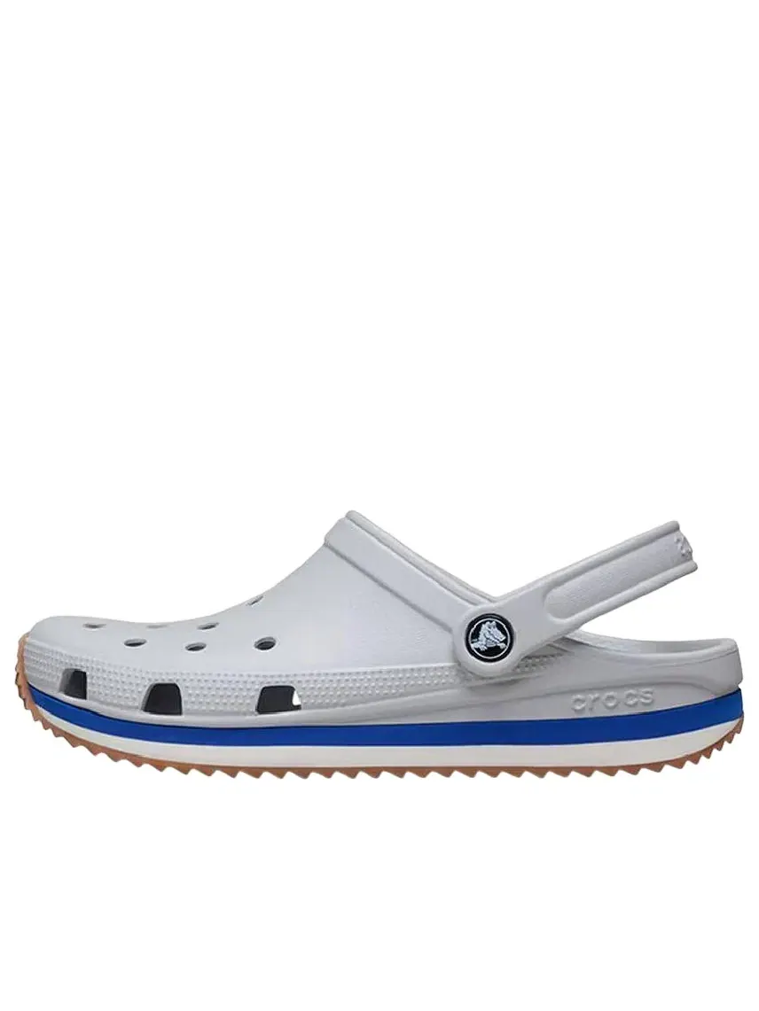 Мужские сандалии с закрытым носком Crocband Clog Crocs — изображение 1 из 6, серый