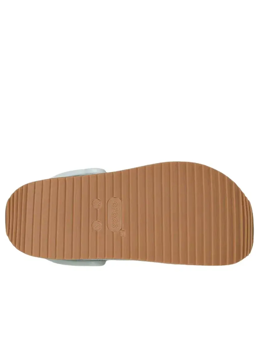 Мужские сандалии с закрытым носком Crocband Clog Crocs — изображение 6 из 6, серый
