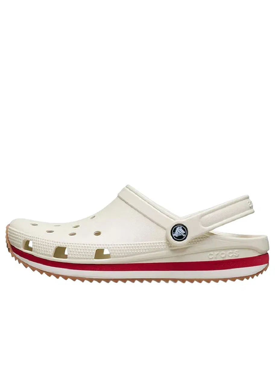 Мужские сандалии из резины с закрытым носком Crocband Clog Summit White Crocs — изображение 1 из 6, белый