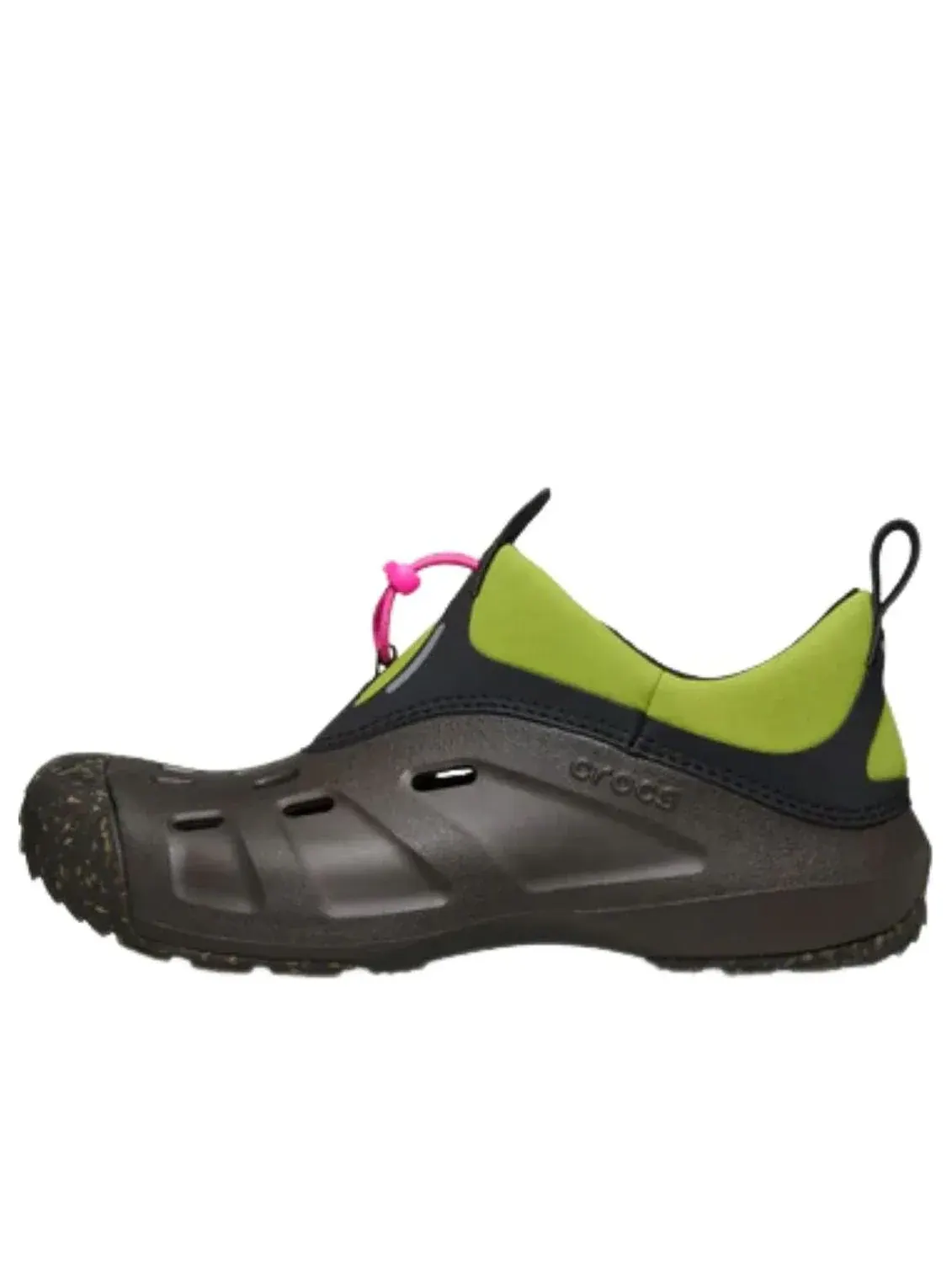 Кроссовки Crocs Quick Trail Low Tech 'Dark Cocoa' — изображение 1 из 4, черный
