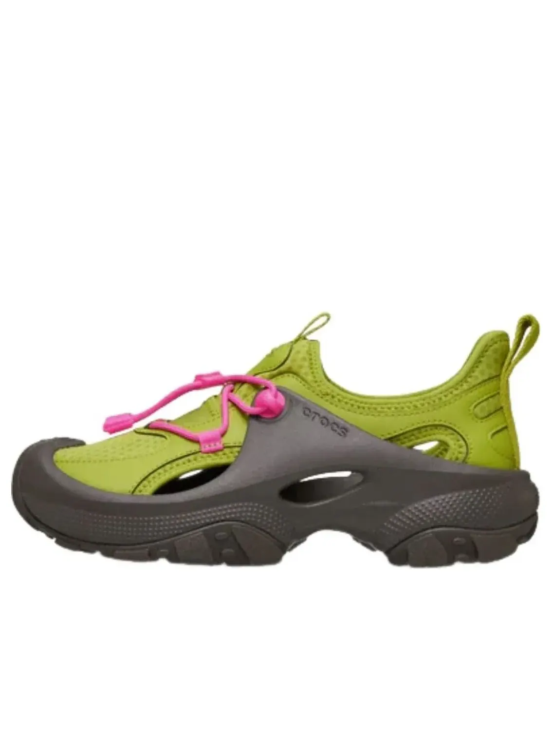 Кроссовки Crocs Tailbreak 2 'Dark Cocoa' — изображение 1 из 4, зеленый