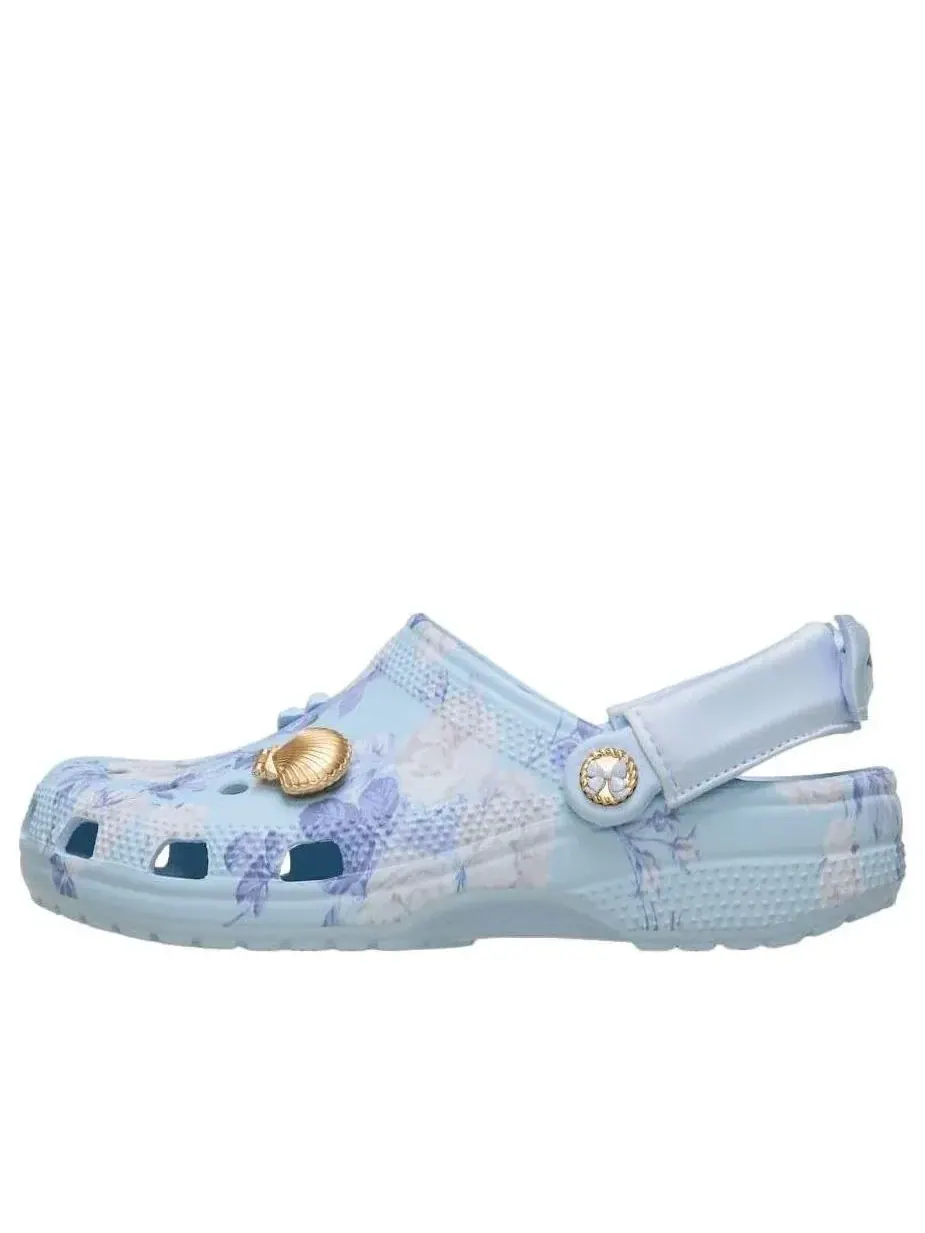 Сабо Crocs x LoveShackFancy Classic Clog 'Blue' — изображение 2 из 6, синий
