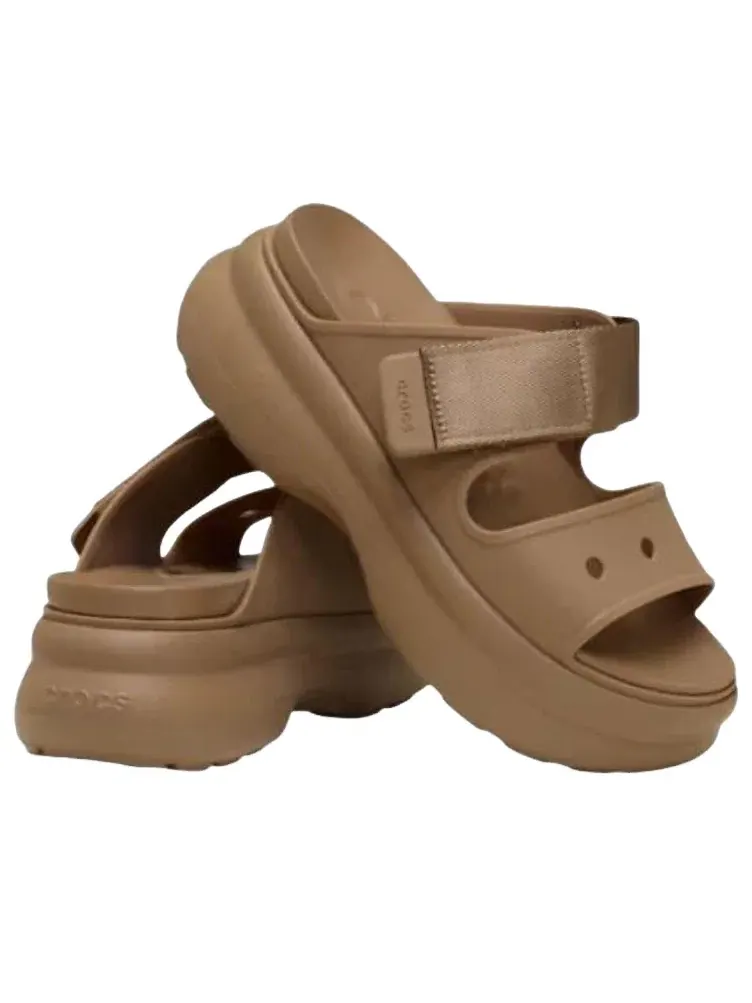 Сандалии Crocs Soho с двумя ремешками — изображение 3 из 6, коричневый