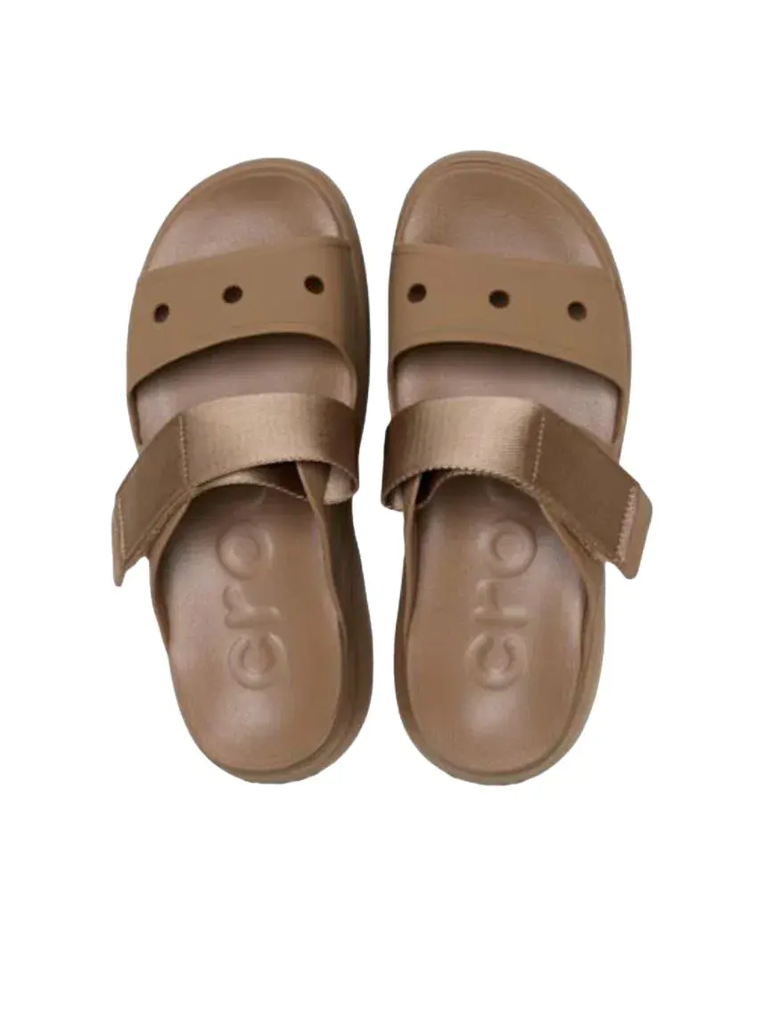 Сандалии Crocs Soho с двумя ремешками — изображение 4 из 6, коричневый