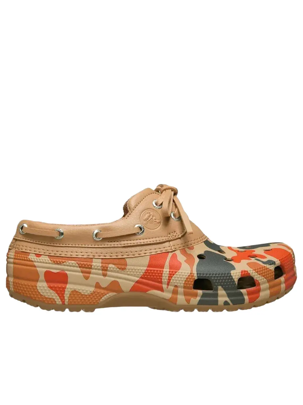 Классические мокасины Crocs Duck Camo — изображение 2 из 7, бежевый