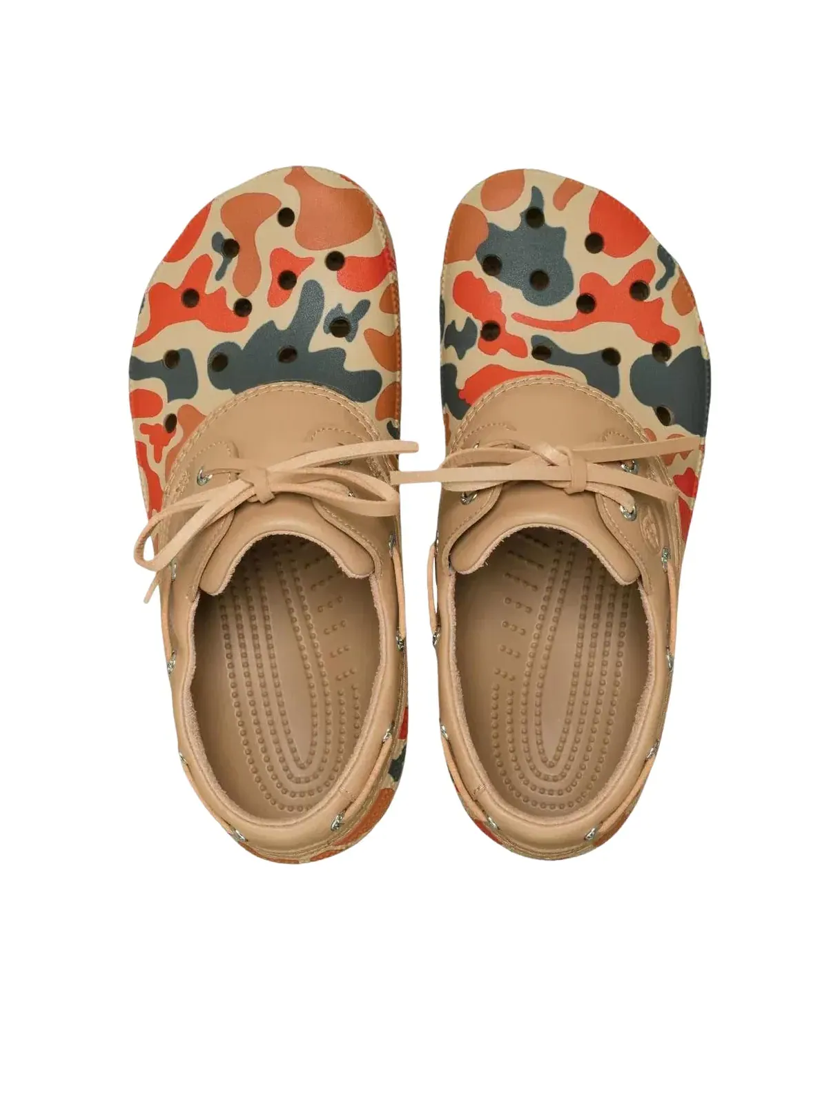 Классические мокасины Crocs Duck Camo — изображение 5 из 7, бежевый