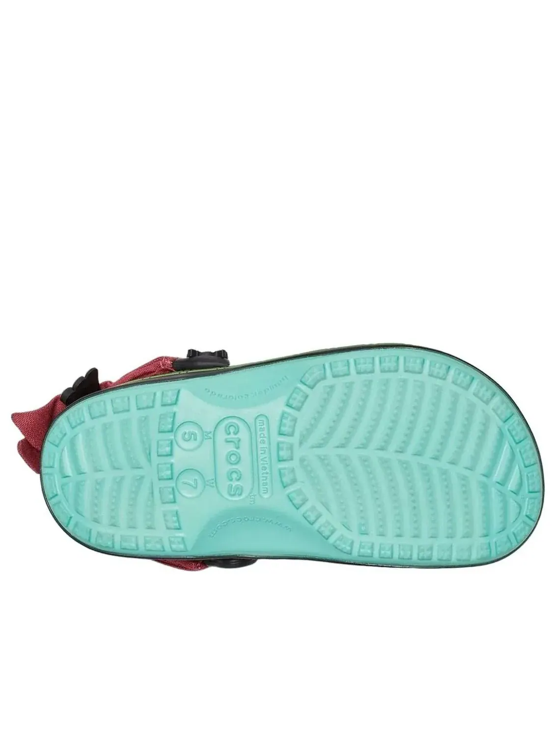 Сабо Crocs x One Piece Classic Clog 'Zoro' — изображение 5 из 5, зеленый