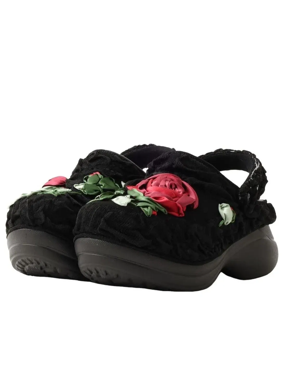 Женские сабо с закрытым носком Bae Clog Crocs — изображение 2 из 6, черный