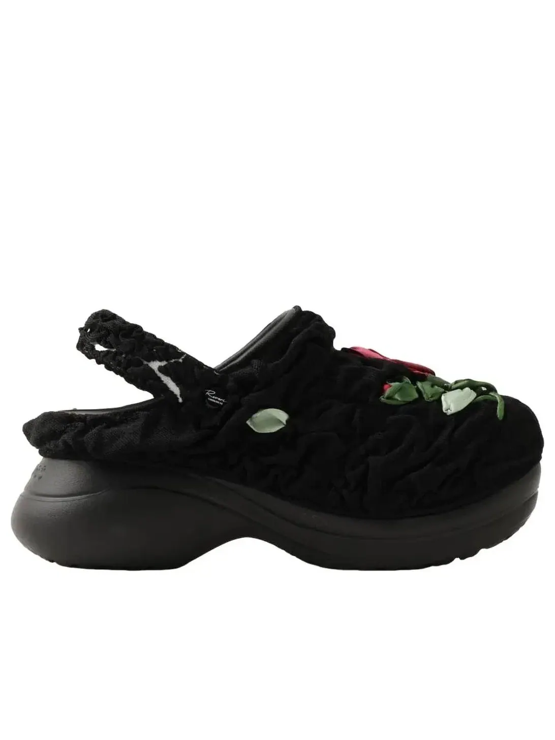 Женские сабо с закрытым носком Bae Clog Crocs — изображение 3 из 6, черный