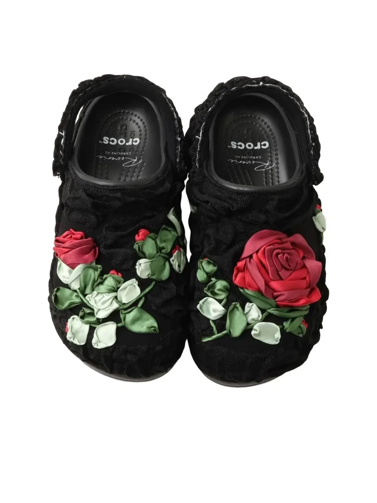 Женские сабо с закрытым носком Bae Clog Crocs — изображение 4 из 6, черный