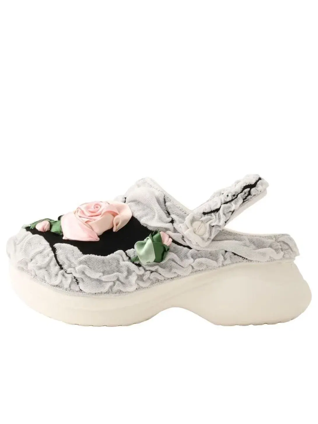 Женские сабо Crocs x Reverie by Caroline Hu Bae Clog — изображение 1 из 5, серый