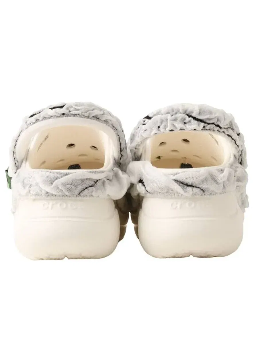 Женские сабо Crocs x Reverie by Caroline Hu Bae Clog — изображение 4 из 5, серый