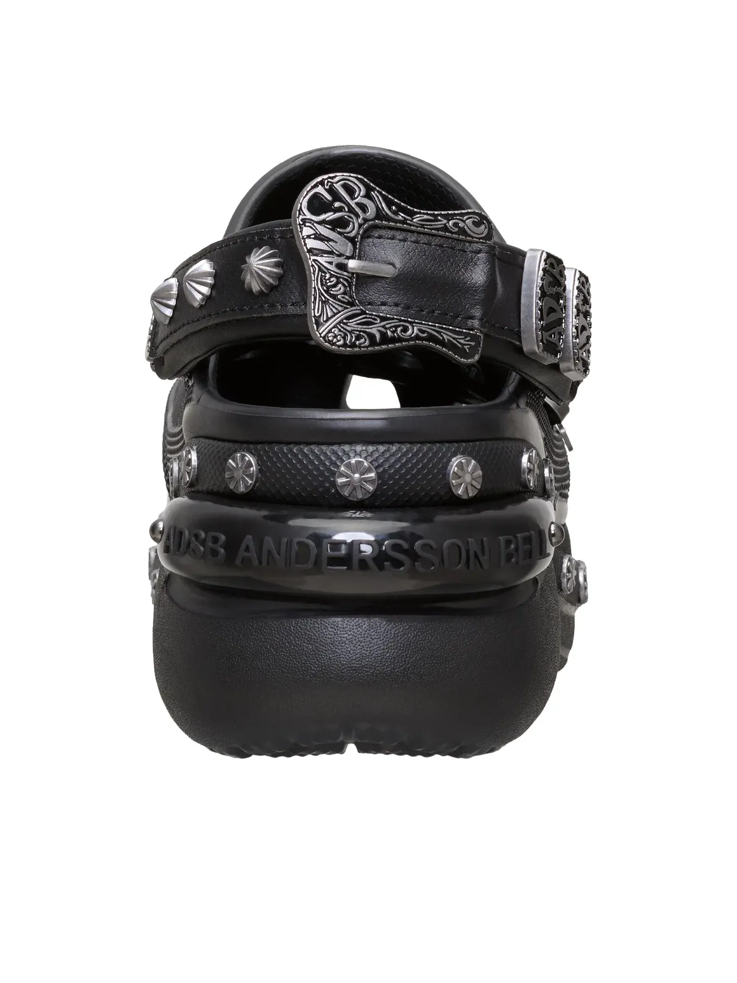 Женские сабо-клоги с закрытым носком Bae Clog Crocs — изображение 4 из 6, черный