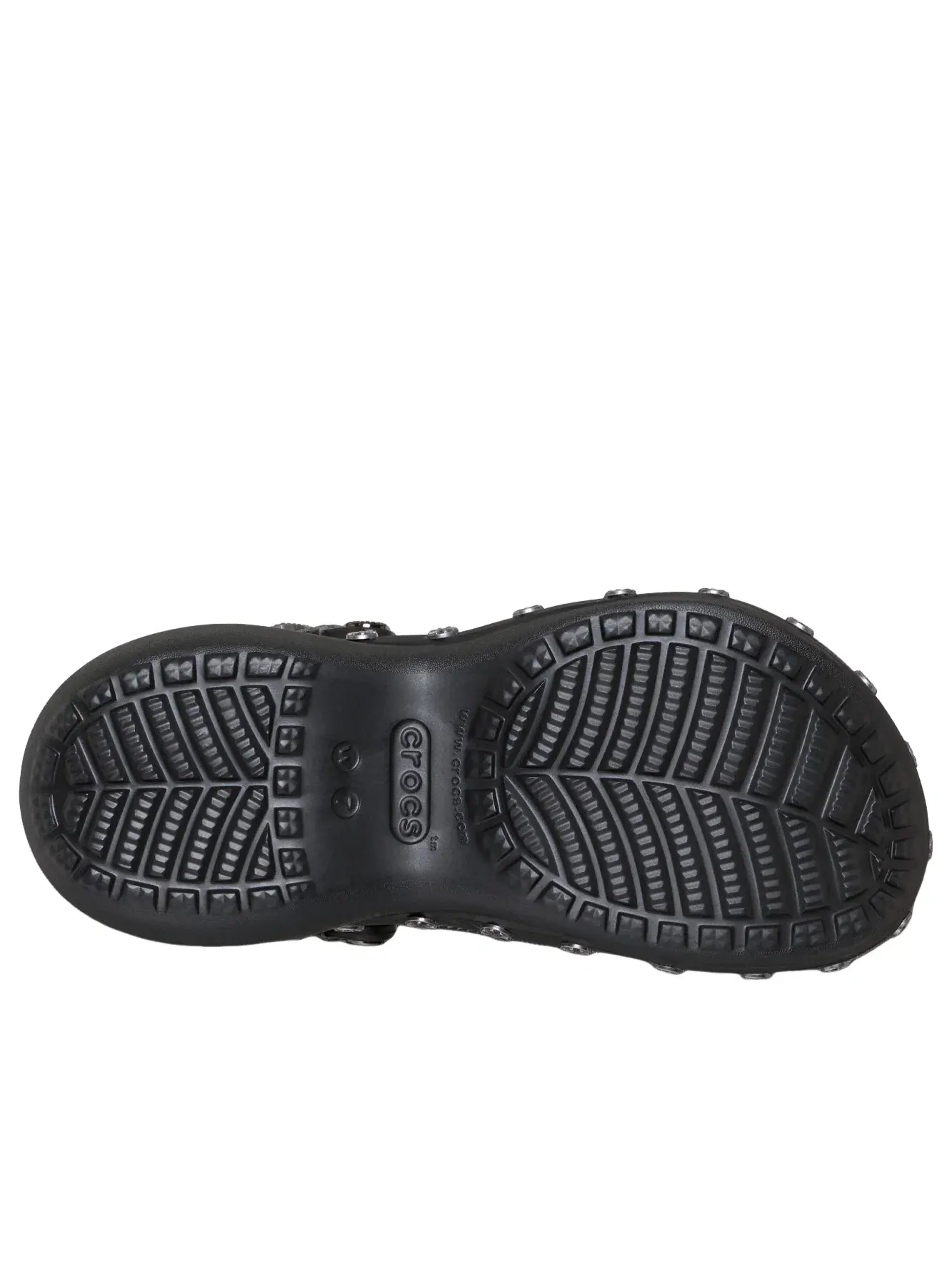 Женские сабо-клоги с закрытым носком Bae Clog Crocs — изображение 6 из 6, черный