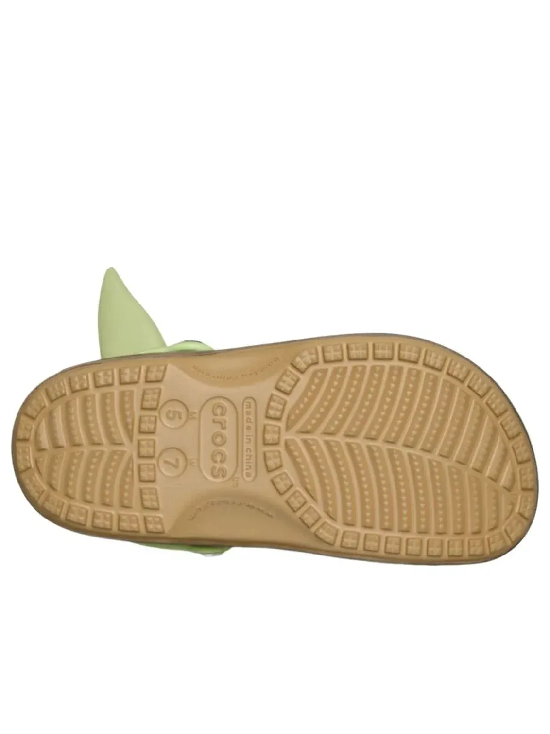Сабо Crocs x Star Wars Classic Clog 'Grogu' 213003-90H — изображение 5 из 5, зеленый