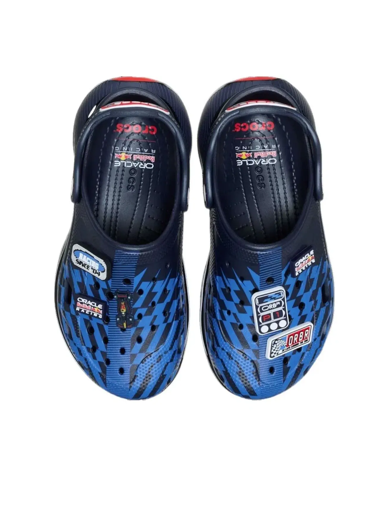 Мужские сандалии с закрытым носом Classic Lined Crocs — изображение 3 из 5, синий