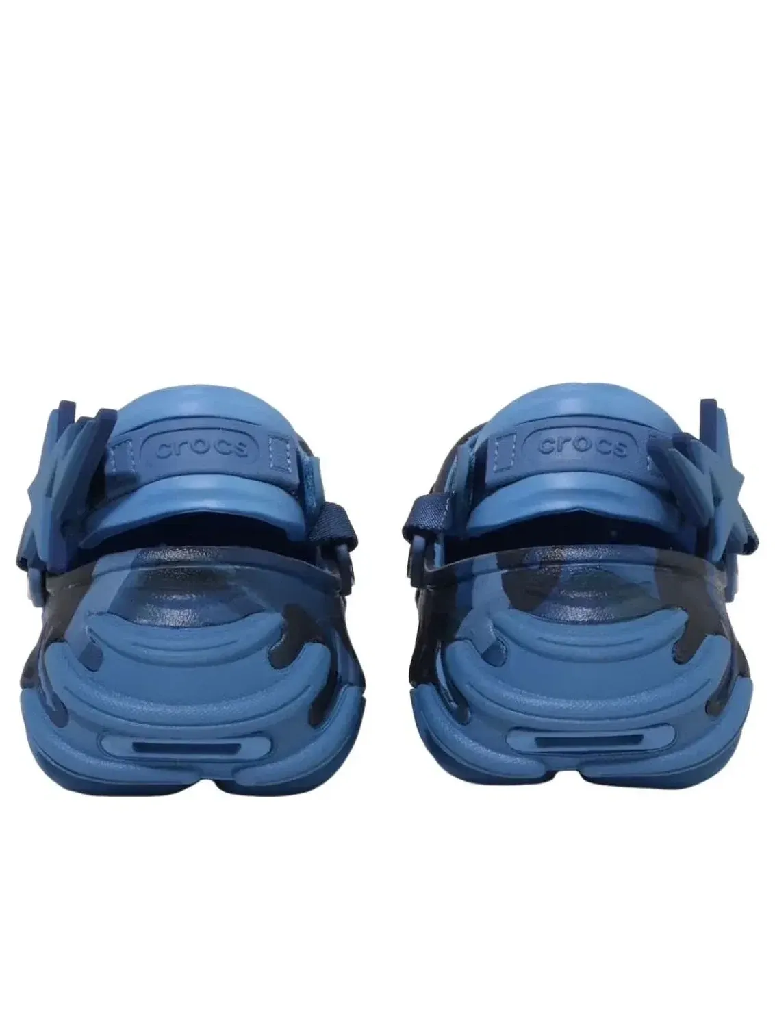 Сабо Crocs x BAPE Echo RO Clog 'Blue Camo' 213140-4SN — изображение 5 из 5, темно-синий