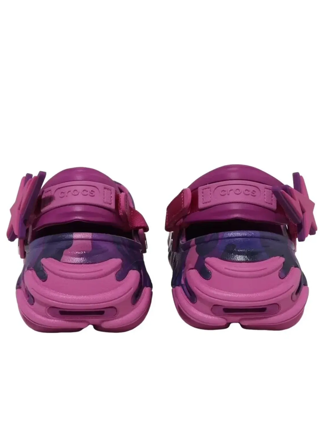 Сабо Crocs x BAPE Echo RO Clog 'Purple Camo' 213140-5BV — изображение 5 из 5, фиолетовый