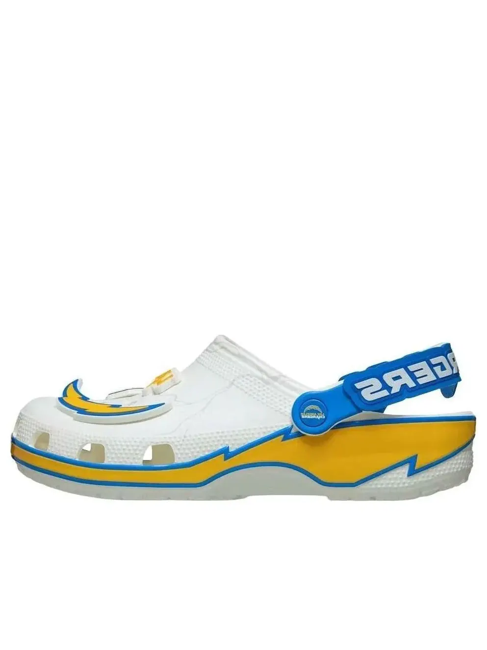 Сабо Crocs x NFL Classic Clog Los Angeles Chargers 'White Blue' 213170-90H — изображение 1 из 3, белый