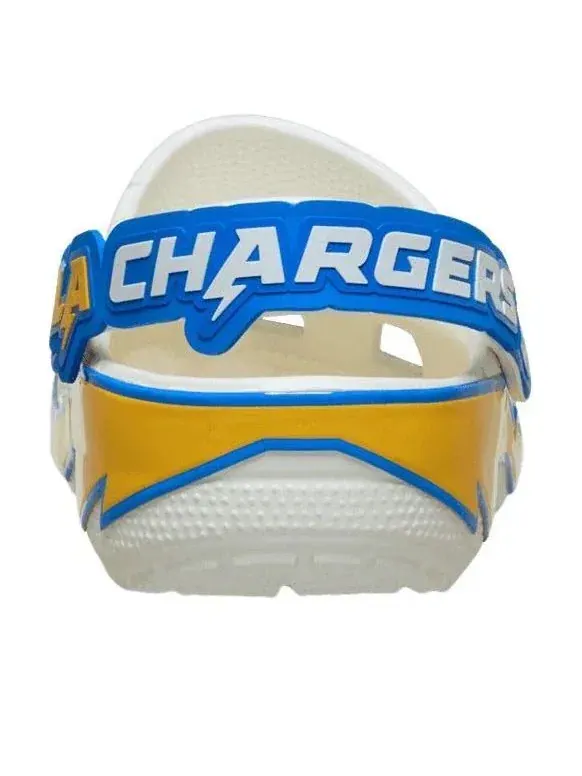 Сабо Crocs x NFL Classic Clog Los Angeles Chargers 'White Blue' 213170-90H — изображение 3 из 3, белый