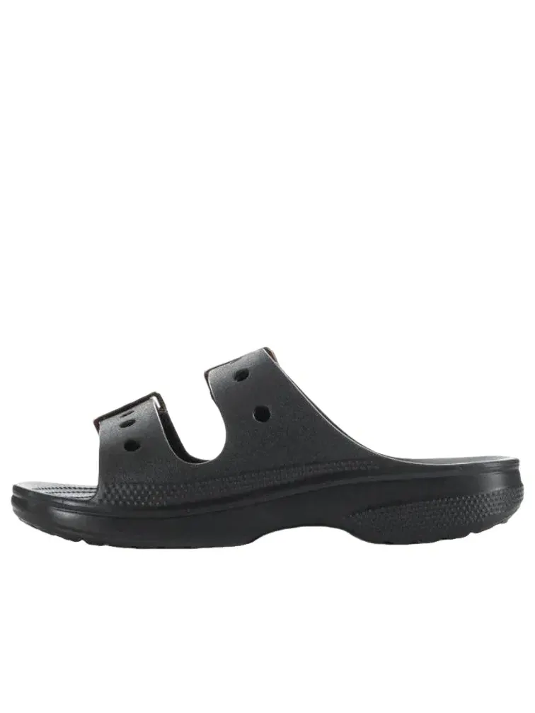 Женские сандалии с пряжкой Crocs Metallic Buckle Saturday — изображение 3 из 7, черный