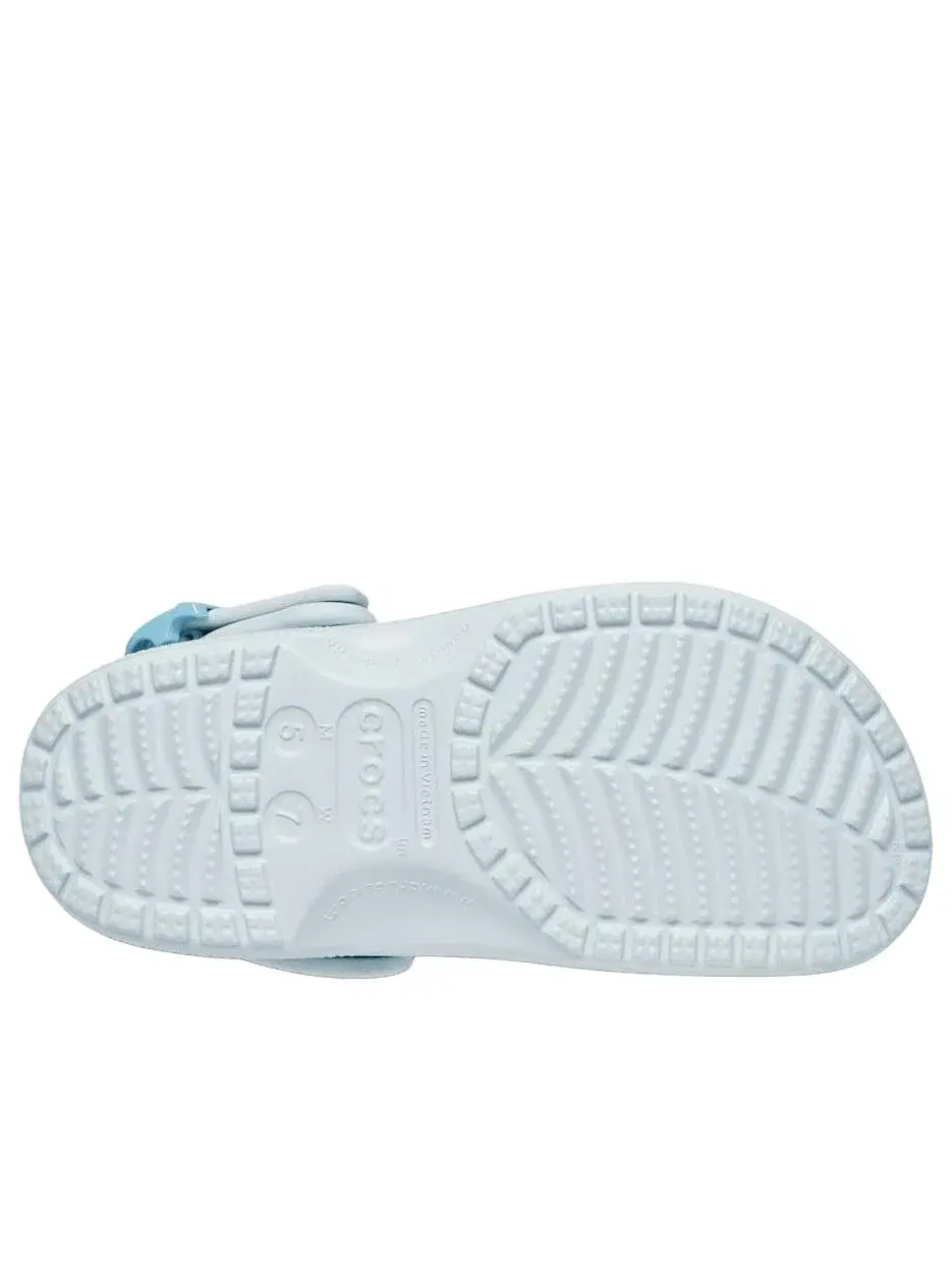Мужские сабо Classic Clog с пряжкой Vapor Ice Crocs — изображение 6 из 6, синий