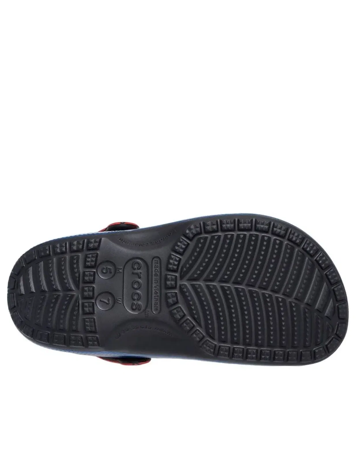 Мужские сабо Classic Clog Spider-Man Crocs — изображение 6 из 6, красный
