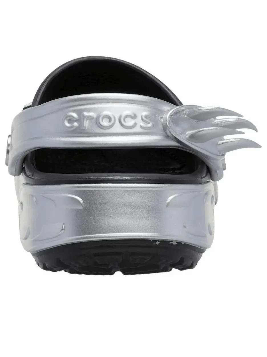 Мужские сандалии-клоги с принтом Classic Clog Shredder Crocs — изображение 5 из 7, мульти