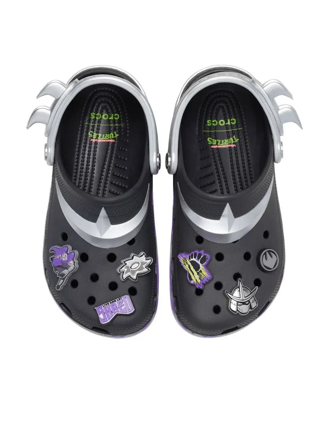 Детские сабо с принтом Classic Clog Shredder Crocs — изображение 6 из 7, мульти