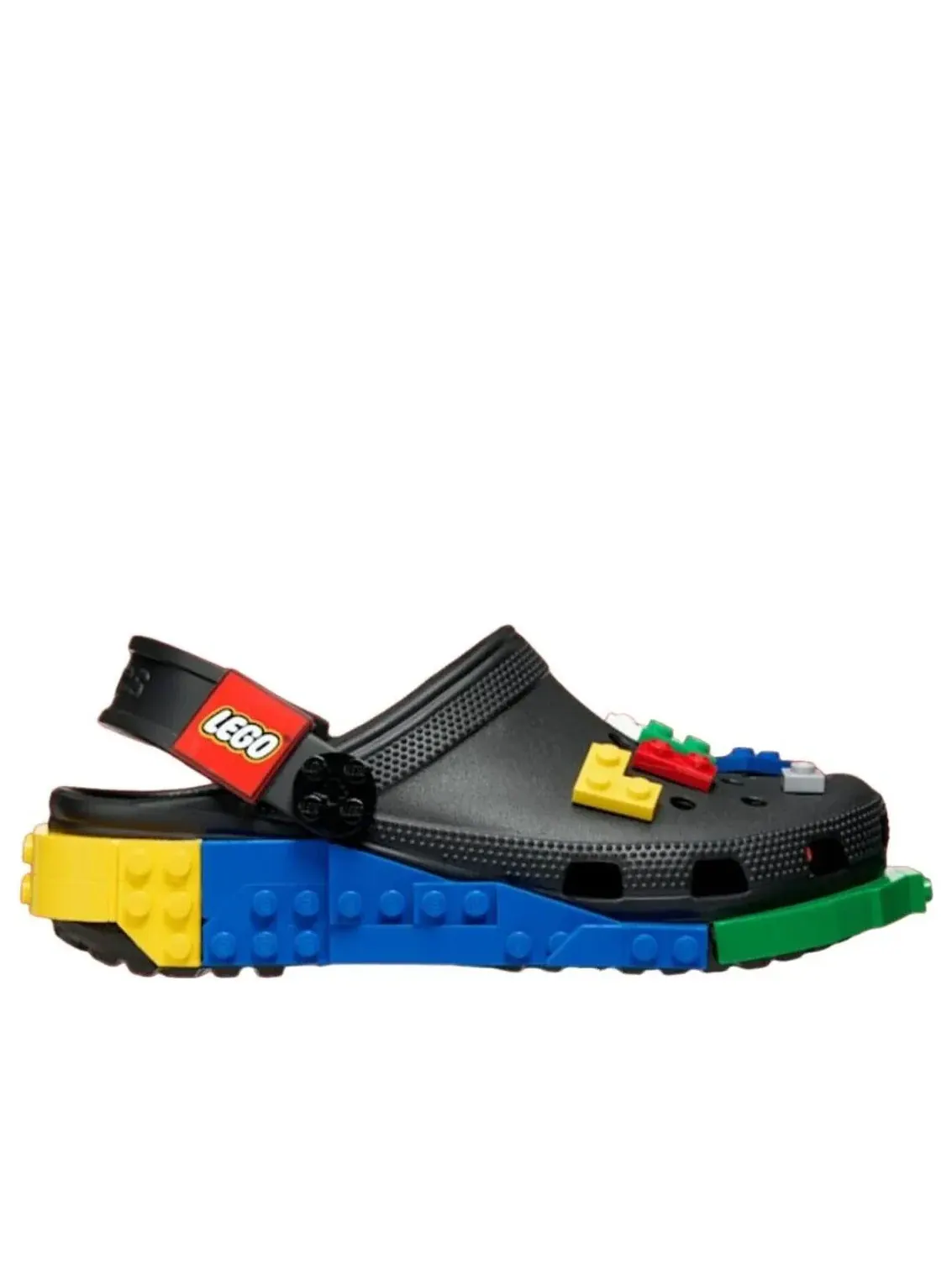 Сабо Crocs x LEGO Classic Clog 'Masterbrand Creativity' — изображение 2 из 5, черный
